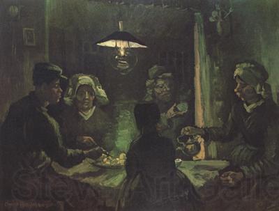 Vincent Van Gogh The Potato eaters (nn04) Norge oil painting art